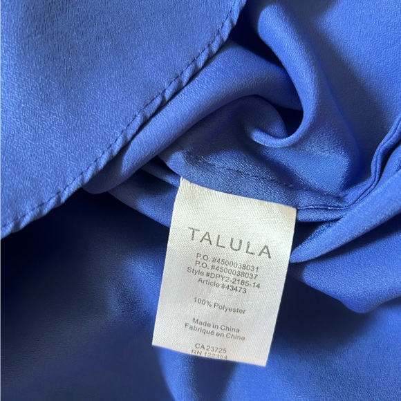 Aritzia Tallis Blue Tank, Size Small - Picture 3 of 3